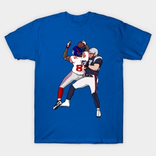 the helmet catch in final T-Shirt